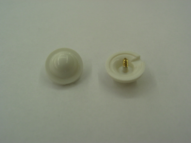 4-Pack Roller Window Shade WHITE Higbee Screw Buttons